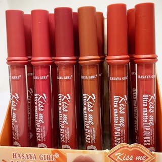 NO.70164 Kiss Beauty MATTE LIP GLAZE ลิปสติกคิสบิวตี้ ลิปเนื้อลิควิดกันน้ำสุด ลิปแมทโทนแดง ลิปแมทจุ่ม ลิปกันน้ำ พร้อมส่ง