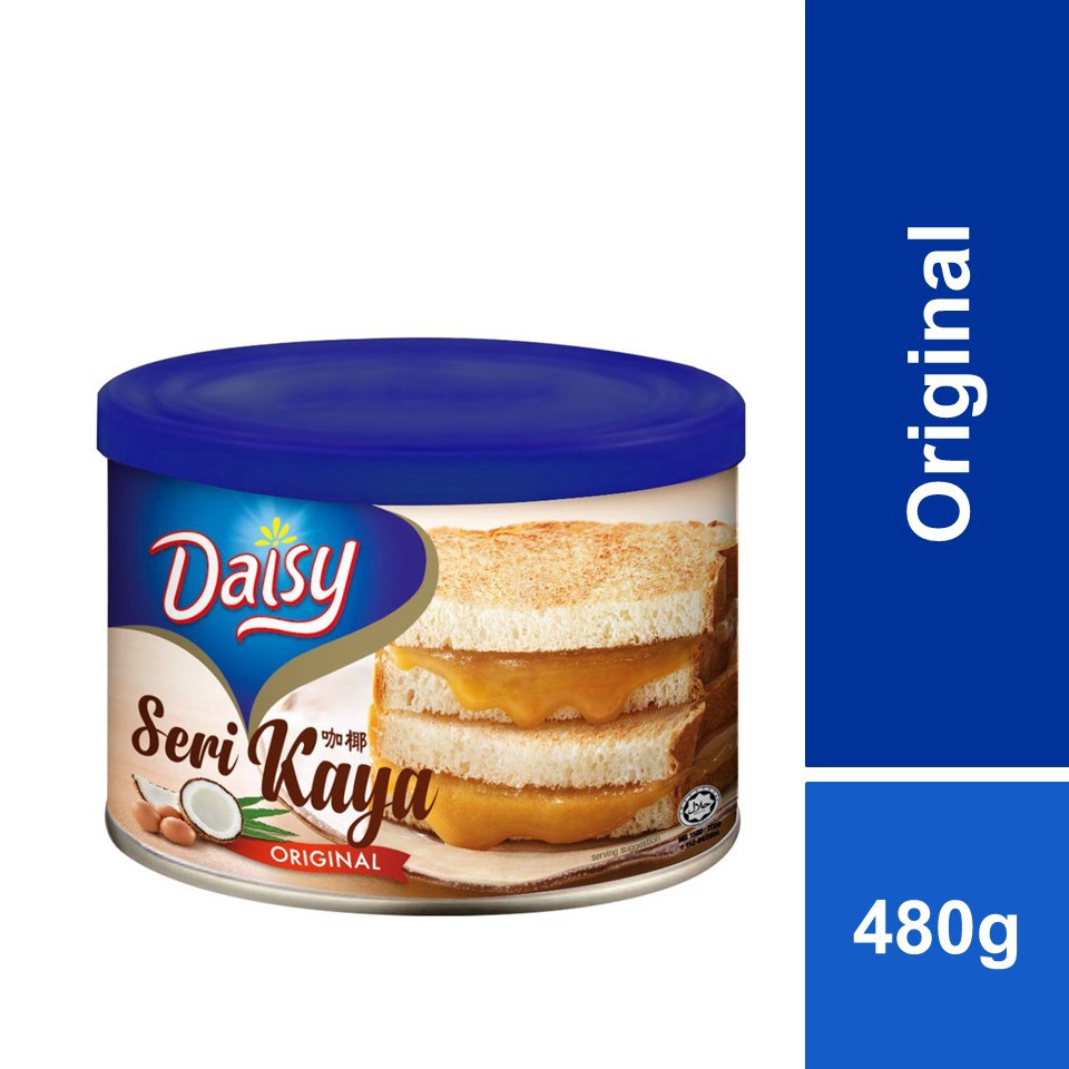 สังขยาไข่ มะพร้าว Daisy seri Kaya 加央 480 กรัม 准备发货 (ready to ship พร้อมส่ง )
