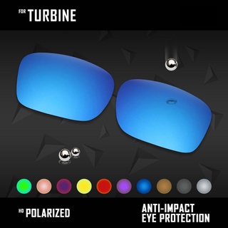 Oowlit เลนส์โพลาไรซ์ แบบเปลี่ยน หลากสี สําหรับแว่นกันแดด Oakley Turbine