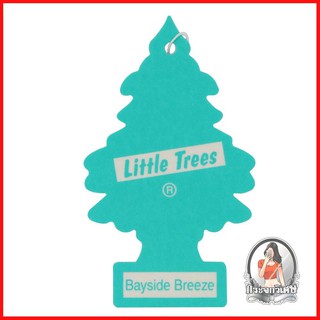 น้ำหอมปรับอากาศ น้ำหอมปรับอากาศ ดูดความชื้น แผ่นหอม LITTLE TREES กลิ่นเบย์ไซด์บรีซ 
 แผ่นน้ำหอมปรับอากาศ Little Trees กล