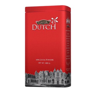 Cocoa Dutch cocoa powder 400g.โกโก้ดัทช์ แบบกระป๋อง ขนาด 400กรัม.