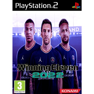 แผ่นเกมส์ PS2 Winning Eleven 2022 อัพเทดใหม่ คุณภาพ ส่งไว (DVD)