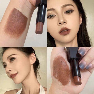 Myg Taupe ลิปสติก เนื้อแมตต์กํามะหยี่ ช็อคโกแลต กันน้ํา สีน้ําตาล
