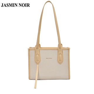 JASMIN NOIR  PU Leather Womens Shoulder Bag Fashion Simple Handbag Small Square Sling Bag