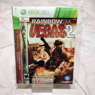 แผ่นเกมส์เอ็กบ็อกซ์ Xbox 360 Rainbow Six Vegas 2