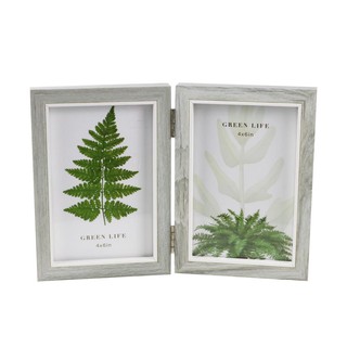 กรอบรูป HOME LIVING STYLE FOLIAGE 4X6นิ้ว สีเทา ให้คุณตกแต่งบ้าน และจัดเก็บรูปภาพแห่งความทรงจำ ด้วยกรอบรูป จากแบรนด์ HOM