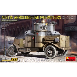 Scale Model MiniArt 1/35 MI39016 AUSTIN ARMOURED CAR 1918 PATTERN. IRELAND 1919-21. BRITISH SERVICE. INTERIOR KIT