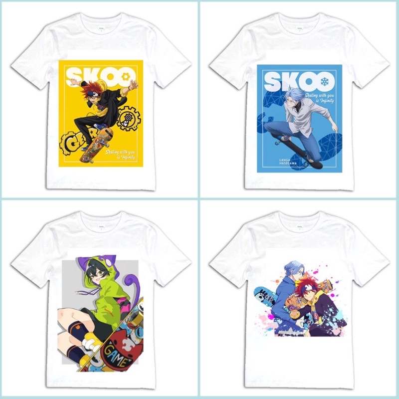 SK8 เสื้อยืด The Infility มีให้เลือกหลายลาย / เสื้อ SK8 infinity