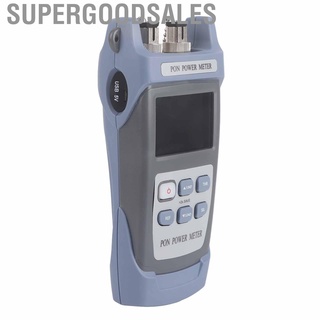 Supergoodsales Fiber Optical Power Meter Digital Optic Cable PON Tester Testing Tool UPC Port