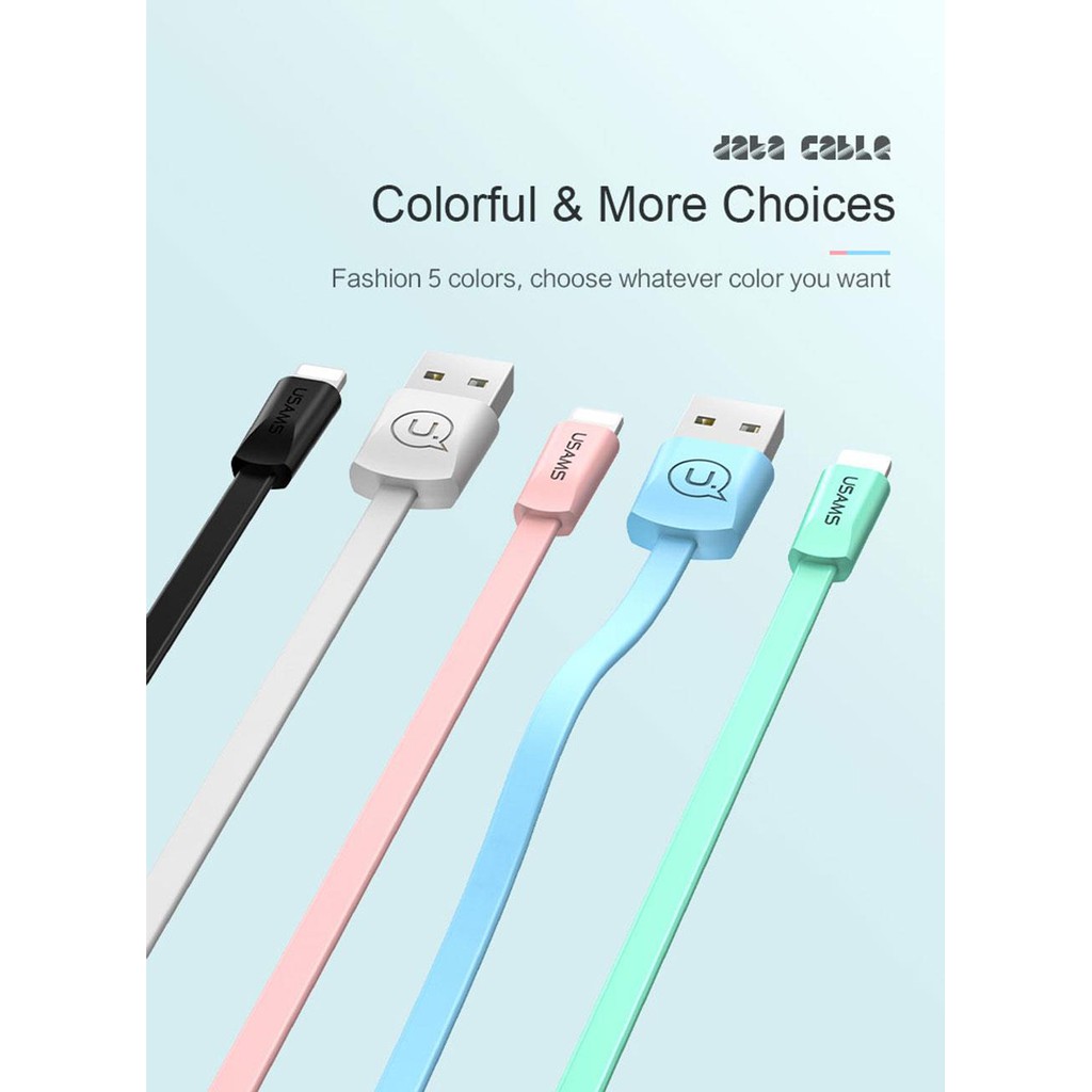 สายเคเบิลข้อมูล Micro USB USAMS U2 US-SJ201