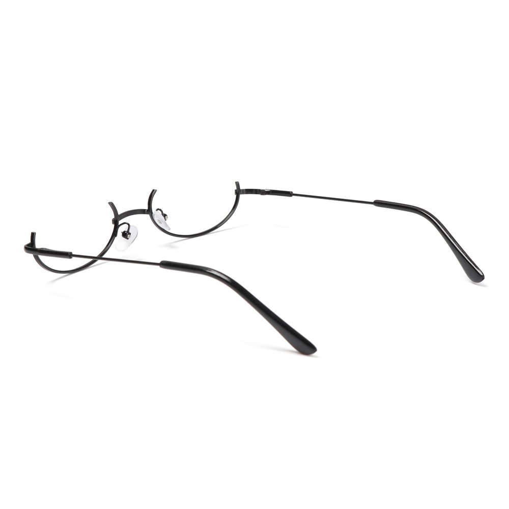 Cactu แว่นตาคอสเพลย์ สายตาสั้น ครึ่งกรอบ โลหะ ไม่มีเลนส์ หลากสีสัน แฟชั่น สําหรับถ่ายภาพ ทุกเพศ ทุกวัย - รูปที่ 7