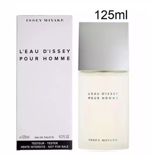 (รับเงินคืน 15% ใช้โค้ด J5BAK66V) ISSEY MIYAKE LEAU DISSEY POUR HOMME EDT 125ml (Tester Box รุ่นเทสเตอร์กล่องขาว)