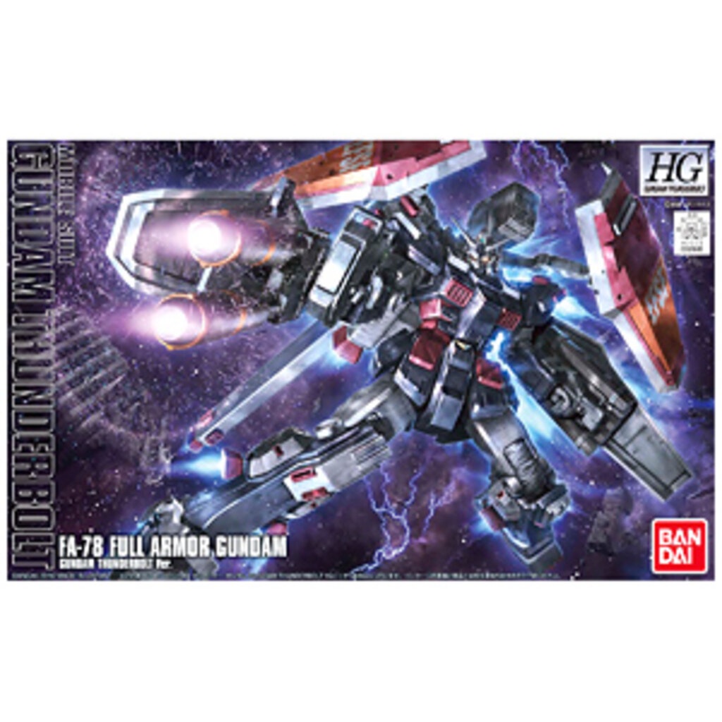 Bandai 4573102631374 HG 1/144 Full Armor Gundam [Gundam Thunderbolt Anime Ver.] 2700yen