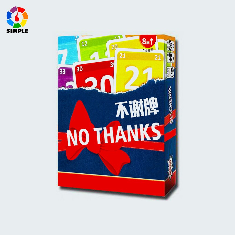 No thanks Board game - บอร์ดเกม แต้มนี้พี่ขอบาย