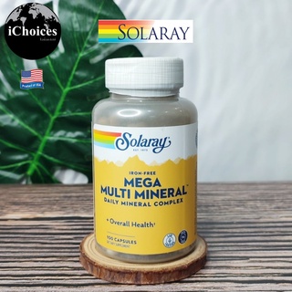 [Solaray] Mega Multi Mineral แร่ธาตุรวม 15 ชนิด