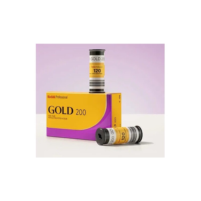 [ฟิล์มขนาด 120] Kodak Gold 200