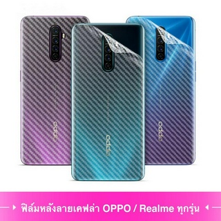 ส่งจากไทย ฟิล์มกันรอยหลัง ฟิล์มOPPO Reno7 Reno7Z Reno7Pro A95 A16 A15 Reno6Z/Reno6 5G/A53/Reno4/Reno5/A92/A93/A31/Reno2F