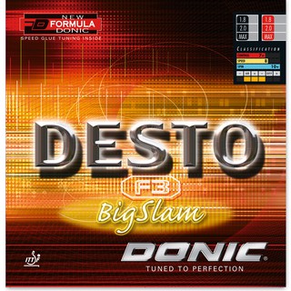 ยางปิงปองยี่ห้อ DONIC รุ่น DESTO F3 BIG SLAM