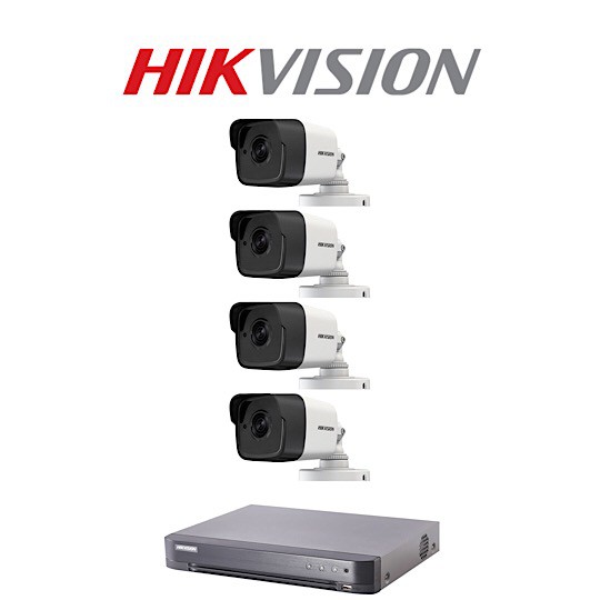 HIKVISION 4CH 5MP DIY Set ชุดกล้องวงจรปิด 4ช่อง DIY
