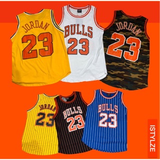 เสื้อกล้าม Bulls Jordan23 เสื้อเบสบอล เสื้อบาส เสือนักบาส