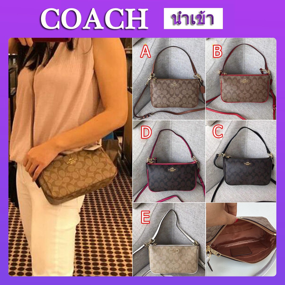 กระเป๋า Coach แท้ F36674 กระเป๋าผู้หญิง / กระเป๋าสะพายข้าง / Forever Young