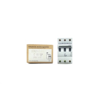 เซอร์กิตเบรกเกอร์ ซีเมนต์ 5SX2310-7 C10  SIEMENS 3P 10A 6kA 5SX23 C10 SIEMENS