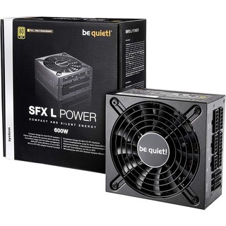 be quiet! SFX L Power 600W 80Plus Gold Power Supply for Mini ITX Pcs BN639