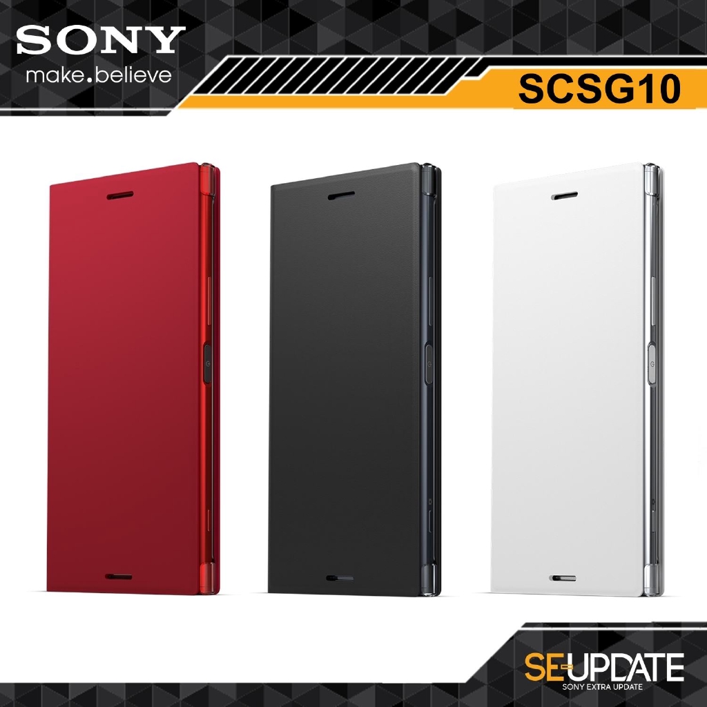 เคส สำหรับ Sony Style Cover Stand SCSG10 for Xperia XZ Premium [ฝาพับเปิดปิดหน้าจออัตโนมัติ]