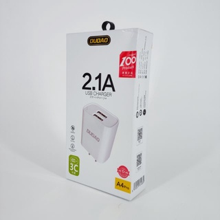 DUDAO หัวชาร์จ 2USB รุ่น A4pro