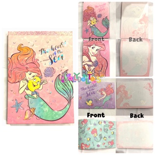 Disney Little Mermaid Ariel Notepads กระดาษโน้ต กระดาษฉีก สมุดฉีก