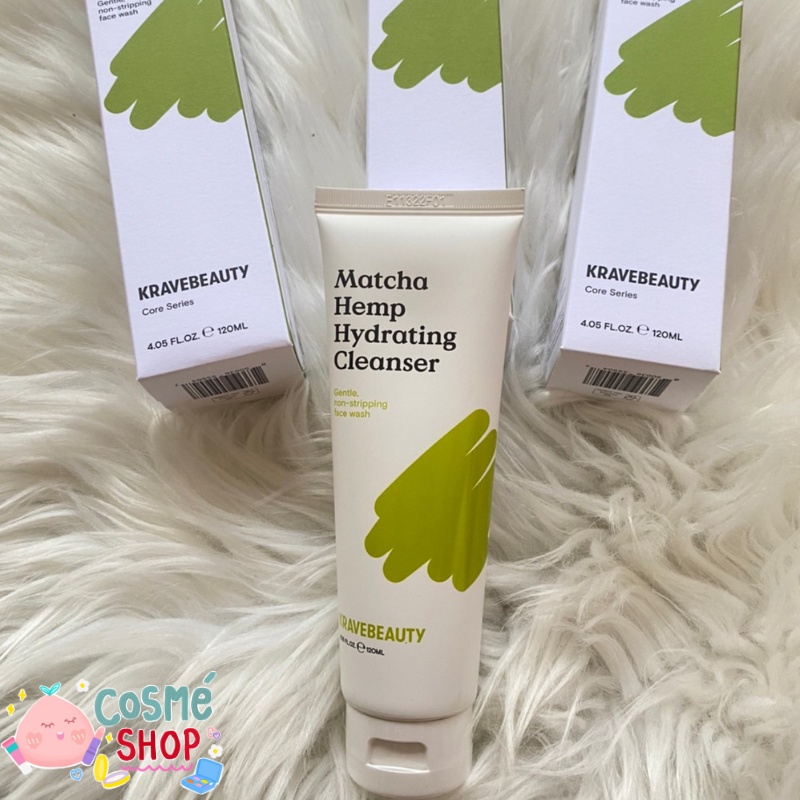 พร้อมส่ง Krave Beauty Matcha Cleanser 120ml แพคเกจใหม่ล่าสุด ปรับสูตร