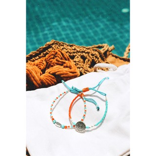 กำไลลูกปัดญี่ปุ่น ลูกปัดหินแท้ Summer Bracelet Set งานแฮนด์เมด