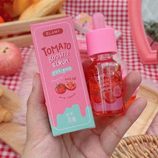 เซรั่มมะเขือเทศ บาล์มมี่ หน้าใส ลดสิว (Blamy Tomato Booster Serum )20ml.