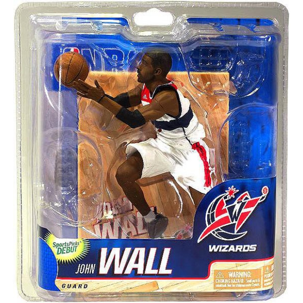 JOHN WALL #2 action figure Washington Wizards McFarlane 2012 NBA SportsPicks New