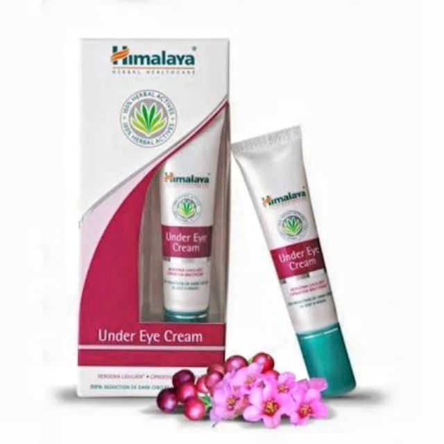 EYE UNDER HIMALAYA 15mL ลดรอยหมองคล้ำ บำรุงใต้ตา พร้อมส่ง✔ CREAM 🎉สต็อคแน่น