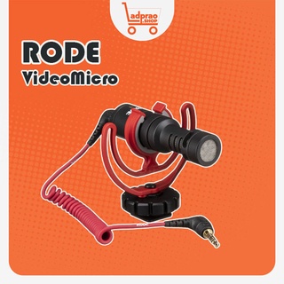 Rode VideoMicro ไมค์ติดหัวกล้อง ไมค์ไลฟ์สด (รับประกันศูนย์ไทย 1ปี)