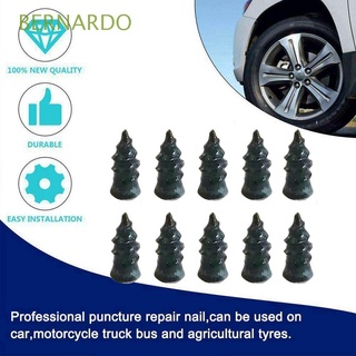 BERNARDO 10pcs Tyre Repair Nail Bike Tire Puncture Repair Rubber Nails Trucks Motorcycle Professional Scooter Tubeless Car Vacuum