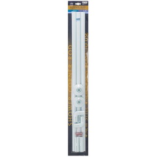 ราวม่านและอุปกรณ์ ราวม่าน WSP 3IN1 LT1 80x80x80 ซม. ม่านห้องน้ำ ห้องน้ำ SHOW.CURTAIN ROD WSP 3IN1 LT1 80x80x80