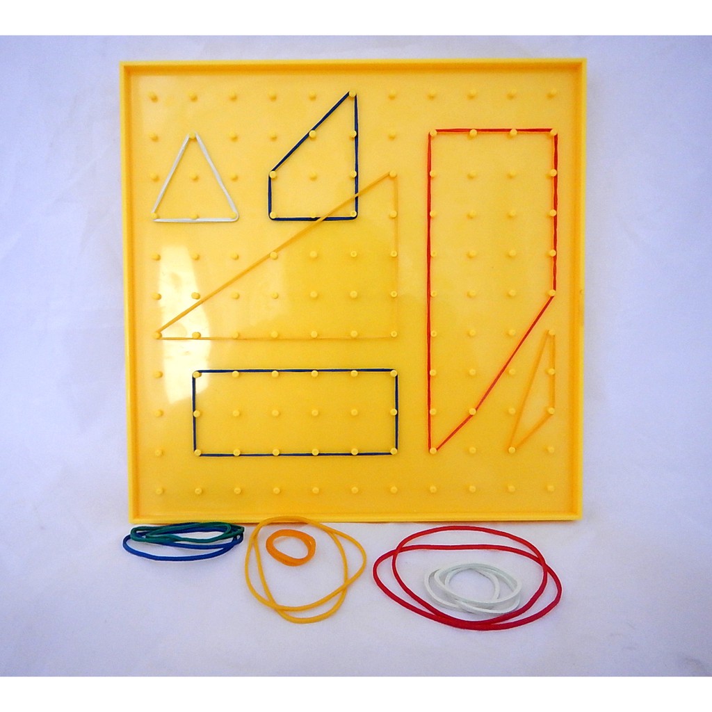 กระดานเรขาคณิต (Fraction - Geoboard)