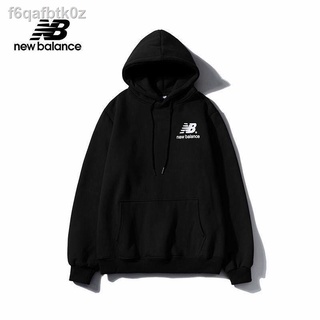 New Balance Classic Hooded Fleece Sweater for Men and Women 2020 Fall / Winter NB Student Loose Casual Jacket