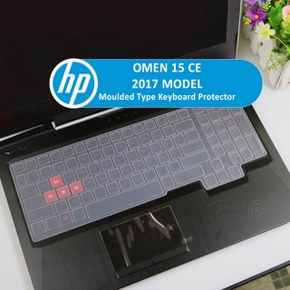 แผ่นซิลิโคนป้องกันคีย์บอร์ด สําหรับ HP Omen 15 CE 2017