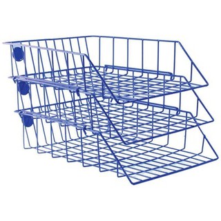 ตะกร้าลวด 78 3 ชั้น สีน้ำเงิน ONE/Wire Basket 78 3-Tier Blue ONE