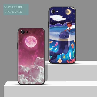 Softcase VIVO 1609 1719 1713 Anticrack เคส TPU คุณภาพสูง ป้องกันเต็มรูปแบบ ยางสีดํา