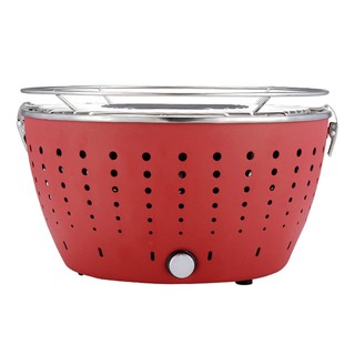 Charcoal BBQs BBQ GRILL HAFELE ECOM-006 ROUND RED Outdoor cooking equipment Garden decoration accessories เตาบาร์บีคิวถ่