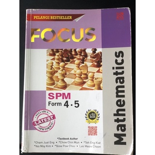 หนังสือเรียน Mathematics Textbook FOCUS SPM Form 4.5