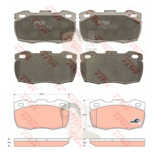 GDB1452 ผ้าเบรค-หน้า(TRW) (เนื้อผ้า COTEC) LAND ROVER DEFENDER 110-130