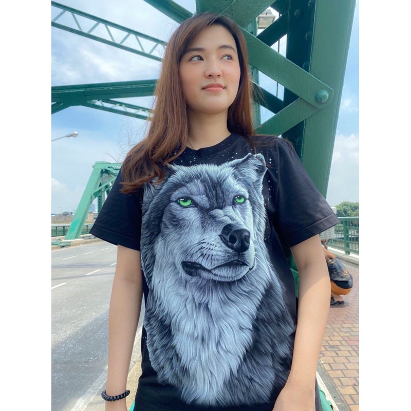 Rock Eagle เสื้อยืดเเบรนด์เเท้ เรืองแสงในที่มืด สกรีนไม่หลุดลอก By RD-Shop T-shirts รับตรงจากโรงงาน รับประกันคุณภาพ