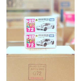 Tomica Lotus Elise Sport สีพิเศษ  (เบอร์ 72. Lot japan)