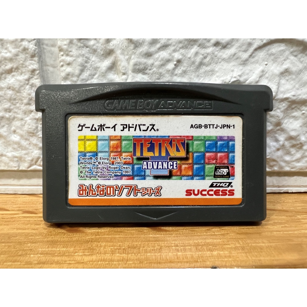 ตลับแท้ [GBA] [0121] Tetris Advance : Minna no Soft Series (Japan) (AGB-BTTJ) Gameboy Advance เกมบอย