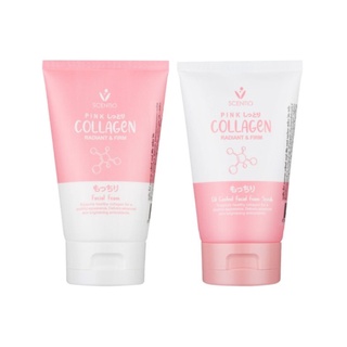 Scentio Pink Collagen Radiant &amp; Firm (โฟมล้างหน้าคอลลาเจน) 100กรัม